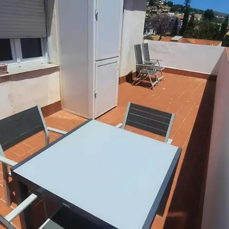 Atico Con Terraza Frente Playa Pedregalejo Apartment Malaga Exterior photo